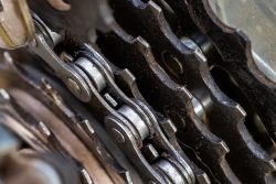 Cassette,And,Chain,Of,A,Mountain,Bike,Close-up,On,A